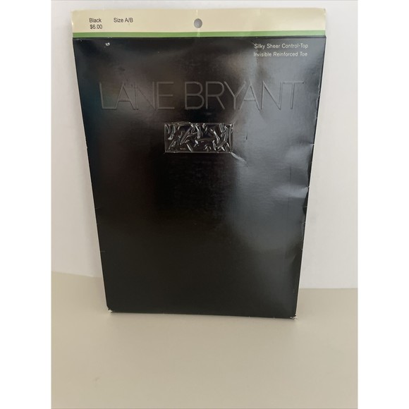 Lane Bryant Other - Lane Bryant‎ Black Size A/B Hosiery NEW Invisible Reinforced Toe Daysheer